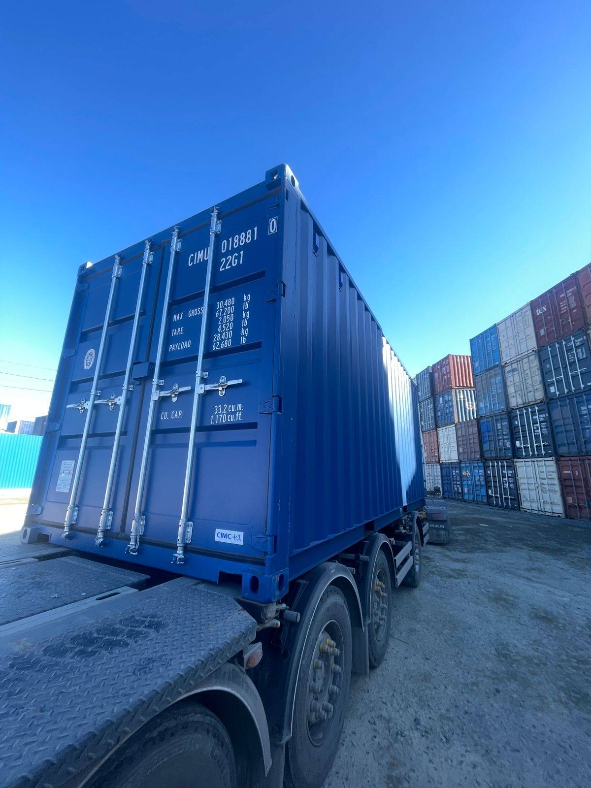 Морской контейнер CIMU0188810